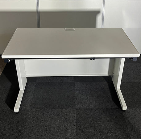 オフィスデスク プラス 平机 SP-127 引出し付き ホワイト[DS-011