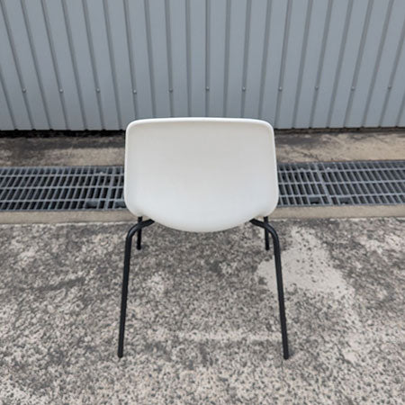 ミーティングチェア IKEA  ホワイト2脚セット[MC-248]
