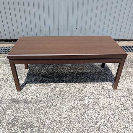 センターテーブル ブラウン 幅1200✕奥行600✕高さ455mm [MT-228]