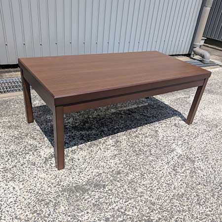 センターテーブル ブラウン 幅1200✕奥行600✕高さ455mm [MT-228]