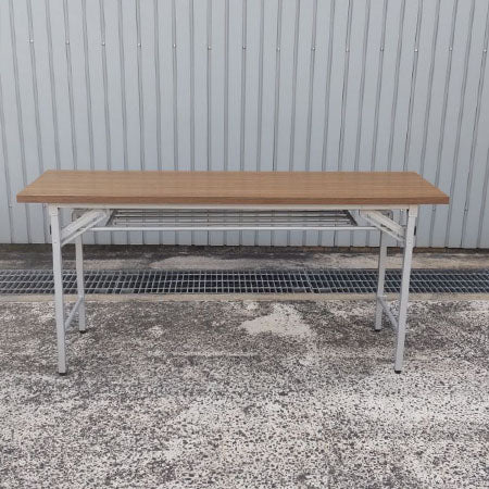 折り畳みテーブル サンワサプライ 100-FD010 幅1500✕奥行450✕高さ700ｍｍ[MT-163]