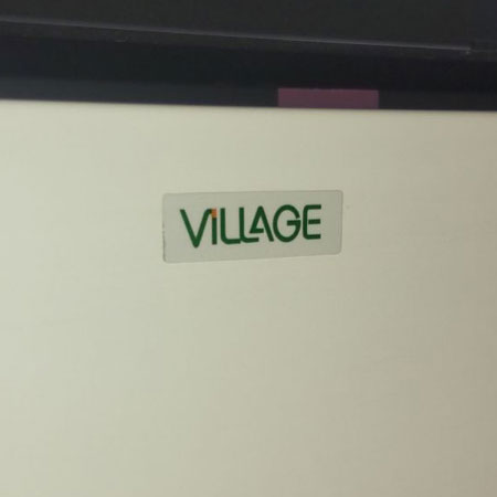 オフィスデスク オカムラ VILLAGE ホワイト 幅1200✕奥行700✕高さ700mm[DS-105]