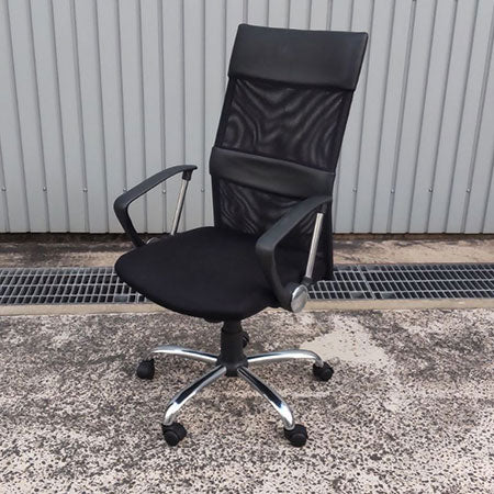 【新品未使用】オフィスチェア　ブラック 楽天市場】オフィスチェア(OC507) ニトリ 【玄関先迄納品