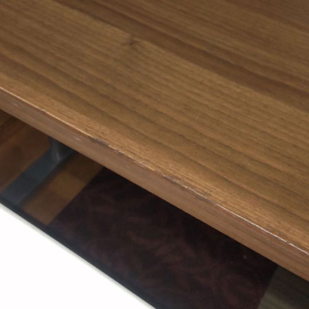 リペア品　オフィスデスク DESIGNA (デザイナ) ダークウォルナット 幅1200✕奥行700✕高さ720mm [DS-094]