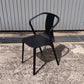 スタッキングチェア Vitra ベルヴィル アームチェア ブラック[MC-198]