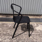 スタッキングチェア Vitra ベルヴィル アームチェア ブラック[MC-198]