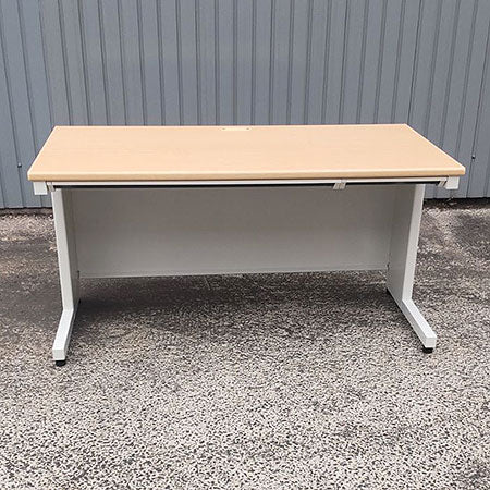 デスク スチールOAデスク プラス フラットライン 幅1400✕奥行700✕高さ700mm[DS-111]