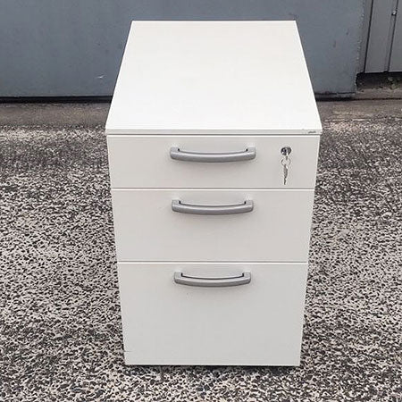 ワゴン スチール3段デスクワゴン ナイキ 幅400✕奥行580✕高さ610㎜ [WG-038]