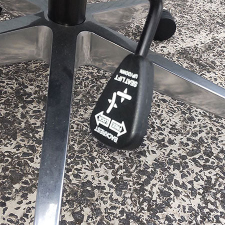 オフィスチェア KOKUYO エントリー 肘付き ブラック[OC-305]