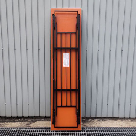 折り畳みテーブル オフィスコム 幅1800✕奥行450✕高さ700mm ホワイト[MT-180]