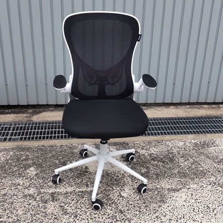 オフィスチェア FelixKing 人間工学椅子 肘付き ホワイト[OC-311]