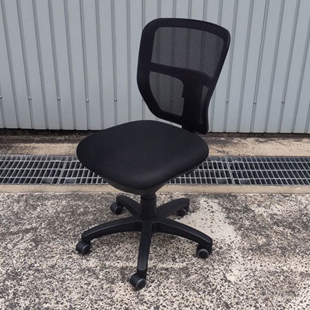 オフィスチェア メッシュ FRENZ CF-2M 肘無し ブラック[OC-310]