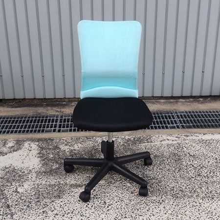 ワークチェア チャットチェア メッシュ  ライトブルー[OC-324]