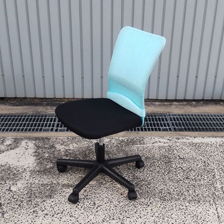 ワークチェア チャットチェア メッシュ  ライトブルー[OC-324]