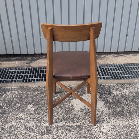 シノンチェア journal standard Furniture ヴィンテージ風チェア ビニールレザー[MC-218]