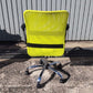 オフィスチェア メッシュチェア 肘付き イエローグリーン [OC-157]