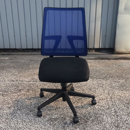 オフィスチェア 関家具 ショットチェア ブルー[OC-359]