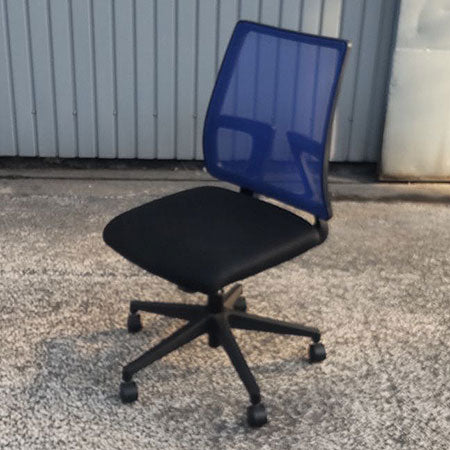 オフィスチェア 関家具 ショットチェア ブルー[OC-359]