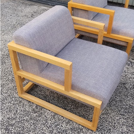 ソファ3点セット グレー ＳＯＧＯＫＡＧＵ 2名用１点＋1名用２点[RE-007]