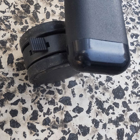 ホワイトボード 両面 幅1280✕高さ1800㎜ ブラックフレーム[CB-118]