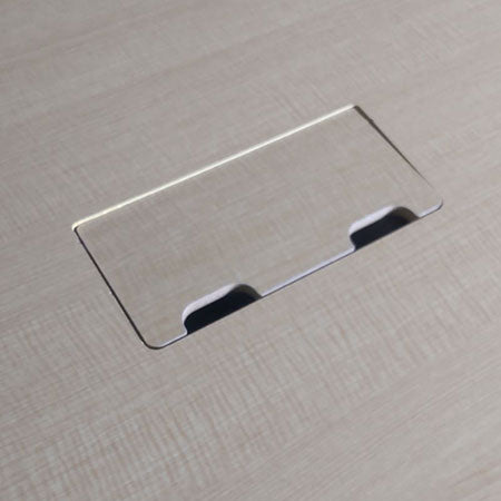 OAミーティングテーブル 配線ボックス付き 幅2400×奥行1200×高さ700mm[DS-201]