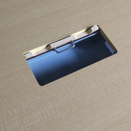 OAミーティングテーブル 配線ボックス付き 幅2400×奥行1200×高さ700mm[DS-201]