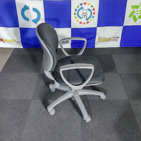 【中古0円無料】オフィスチェア コクヨ レグノ２ 肘付き グレー[OC-091]