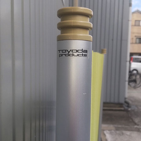 ローパーティション 蛇腹パーテション 高さ1800mm トヨタプロダクツ グリーン[PA-032]