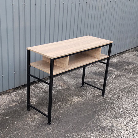 ネイルテーブル 幅1100✕奥行400✕高さ790mm ライトブラウン[MT-175]