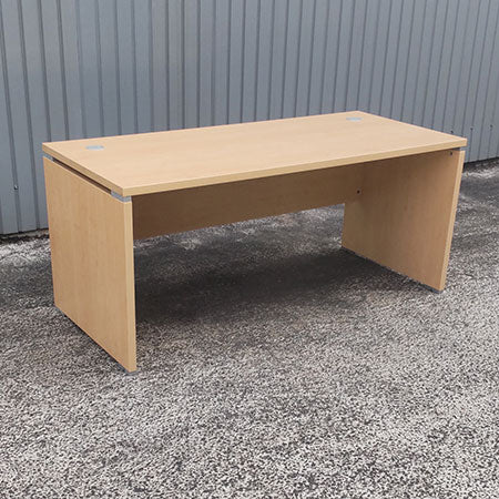 木製デスク ナチュラル 幅1400✕奥行700✕高さ700mm[DS-109]