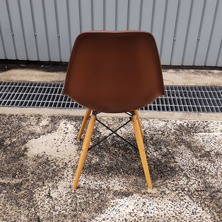 ミーティングチェア シェルチェア ブラウン[MC-211]