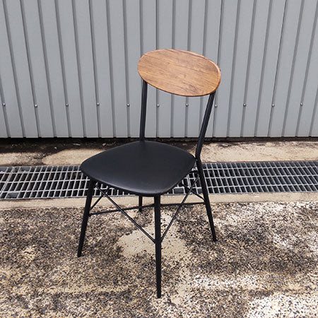 ミーティングチェア レトロ調 アイアンチェア[MC-213]