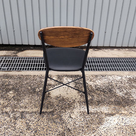 ミーティングチェア レトロ調 アイアンチェア[MC-213]