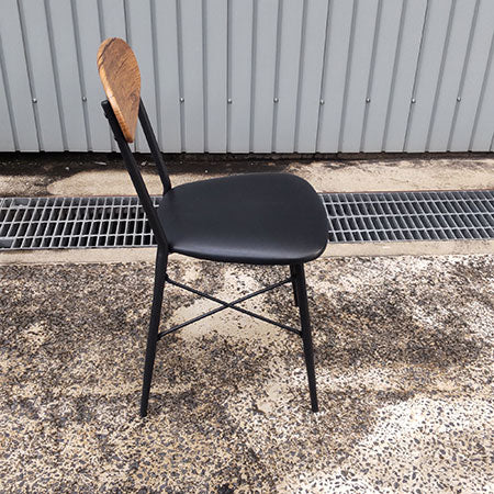 ミーティングチェア レトロ調 アイアンチェア[MC-213]