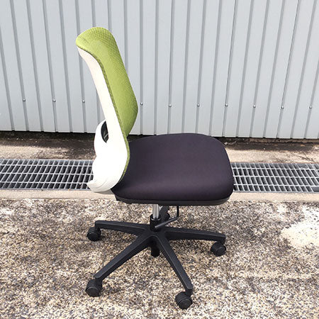 オフィスチェア GS210 グリーン 肘無し[OC-314]