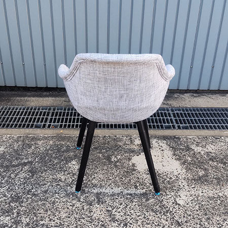 ダイニングチェア ホワイトミックス 四つ脚チェア モダンデザイン[MC-221]