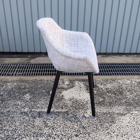 ダイニングチェア ホワイトミックス 四つ脚チェア モダンデザイン[MC-221]