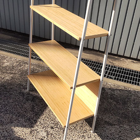 木天板シェルフ IKEAスヴェナルム 幅800✕奥行300✕高さ1800mm[CB-111]