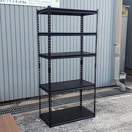 スチールラック メタルラック ５段 幅875✕奥行460✕高さ1830mm[CB-112]
