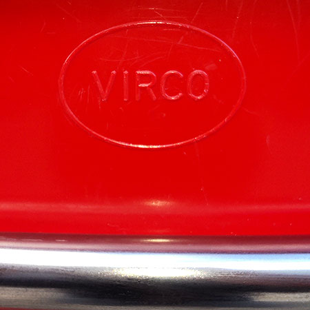 VIRCO バルコ 9000 チェア レッド[MC-226]