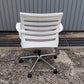 オフィスチェア 井上金庫 COZ-28 ライトグレー✕ホワイト[OC-342]