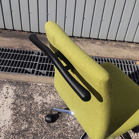 オフィスチェア ハンガー付き ニトリ W-3904-1 GR グリーン[OC-353]