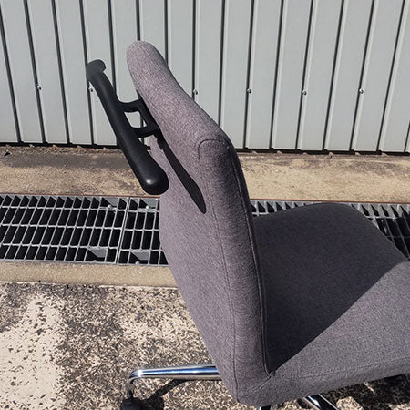 オフィスチェア ハンガー付き ニトリ W-3904-1 GY グレイ[OC-352]