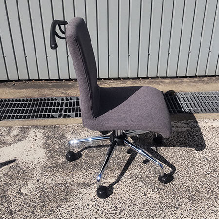 オフィスチェア ハンガー付き ニトリ W-3904-1 GY グレイ[OC-352]