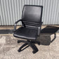 役員チェア 本革ブラック aico MT-0853[OC-356]