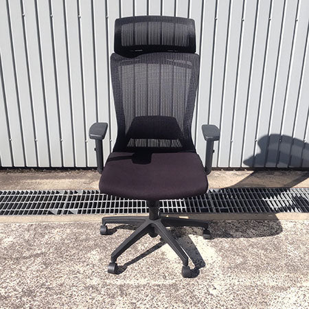 オフィスチェア ヘッドレスト・ハンガー付き FlexiSpot OC3[OC-354]