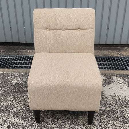 ベンチソファ1人用 ダイニングソファ アイボリー ADAL[SO-068]