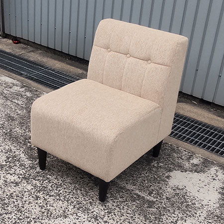 ベンチソファ1人用 ダイニングソファ アイボリー ADAL[SO-068]