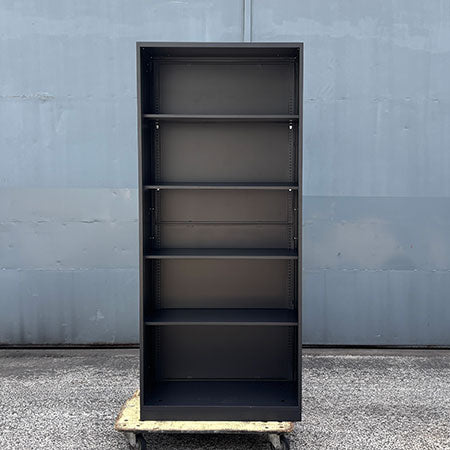 オープンキャビネット 黒 幅800✕奥行400✕高さ1850mm[CB-092]
