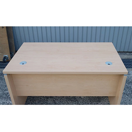 木製デスク ナチュラル 幅1200✕奥行700✕高さ700mm[DS-106]